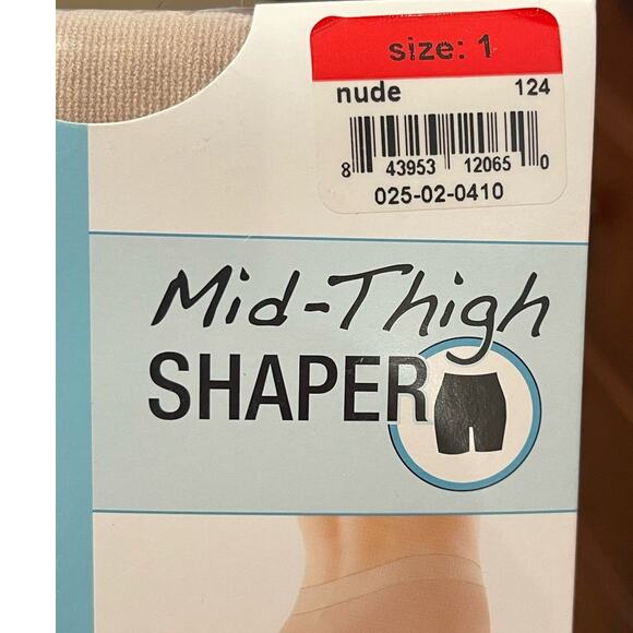 ASSETS by SPANX Women's Mid-Thigh Shaper 2 Pair Size 1 Nude NEW - Picture 5 of 8